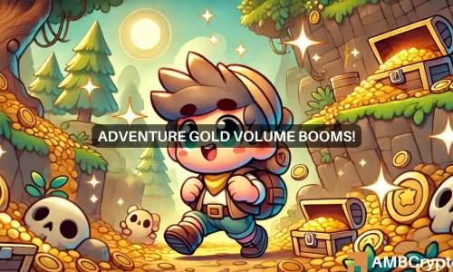  Adventure Gold加密貨幣交易量激增4105.82%，但AGLD下跌：現在怎麼辦？ 