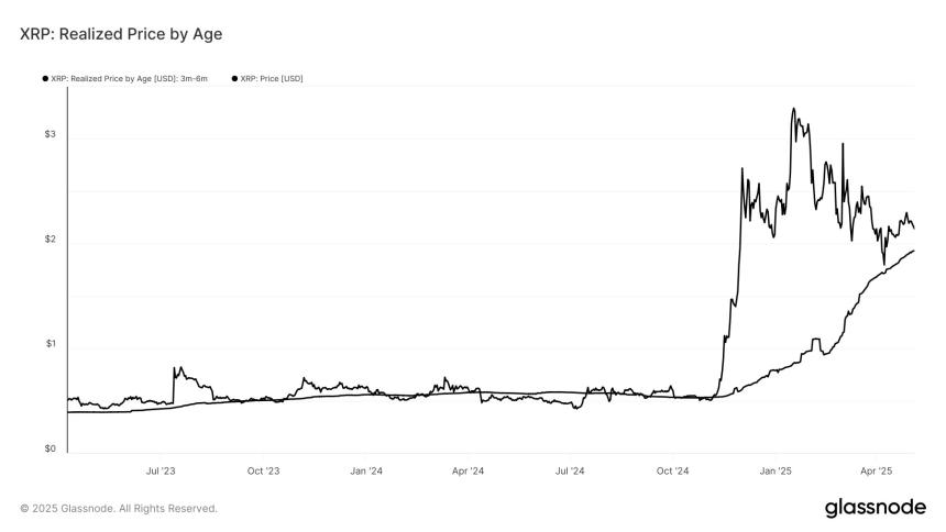 XRP仍然是唯一在过去6个月中成本基础的最高资产：玻璃节报告