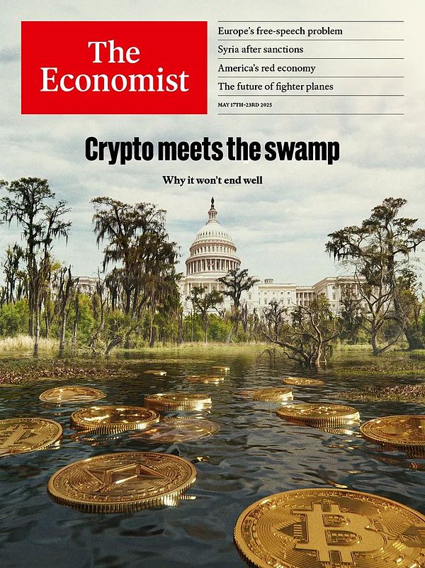 經濟學人：加密貨幣已淪為終極的“沼澤地資產”