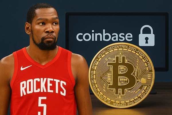 时隔10年NBA球星杜兰特终于找回了他的密码 出货3000枚BTC引发市场暴跌?