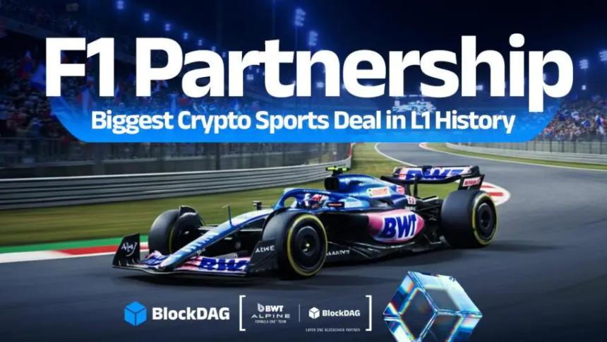  ETH 和 XRP 上漲，而 BlockDAG 與 BWT Alpine Formula 1® 的合作重新定義了值得投資的頂級加密貨幣 