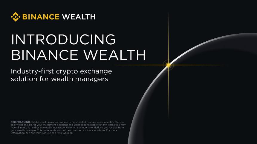 Binance Launches Pioneering Crypto Exchange Solution for Wealth Managers